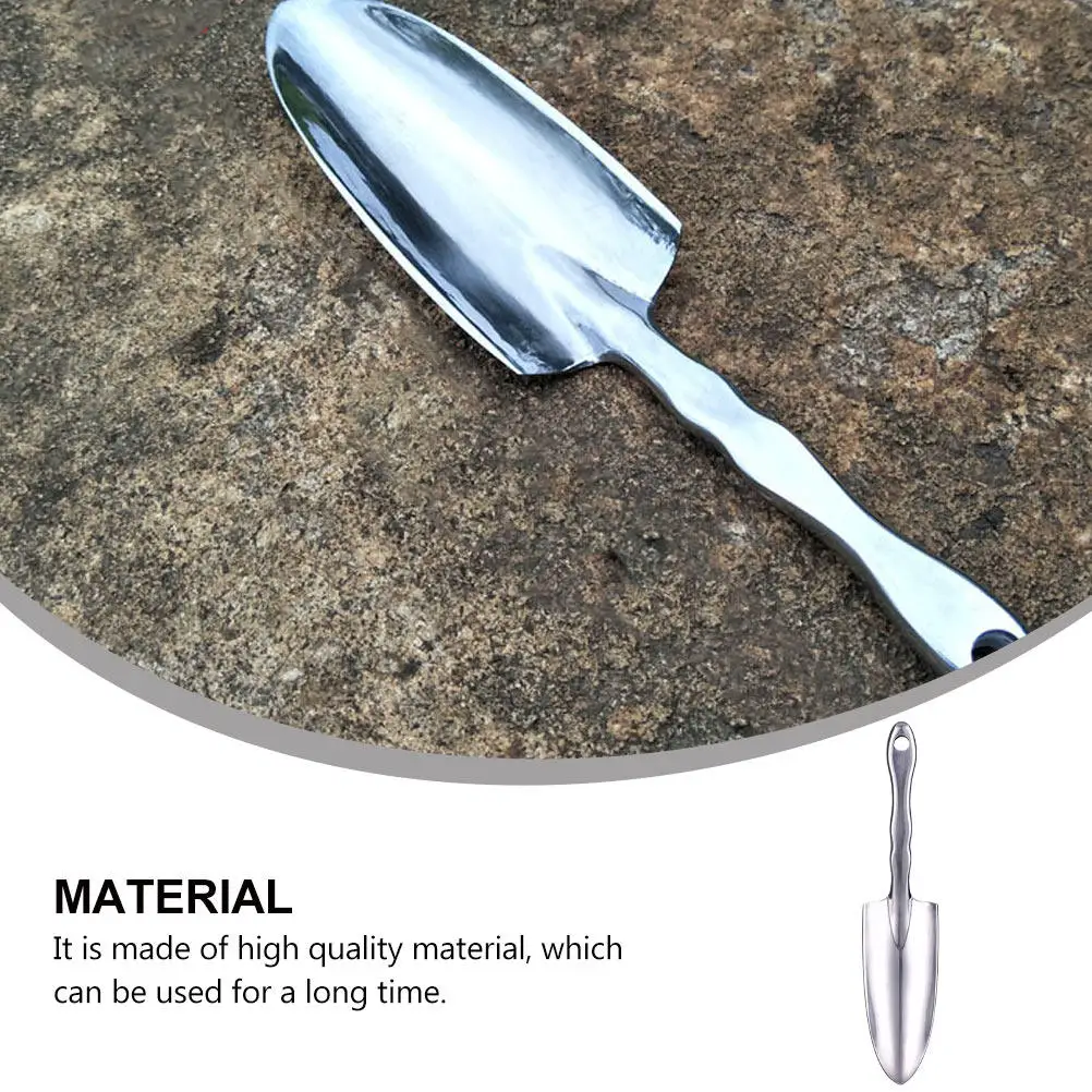 Multifunctional Gardening Shovel Aluminum Alloy Planting Tool Transplanting Soil Digging Digger for Garden Use