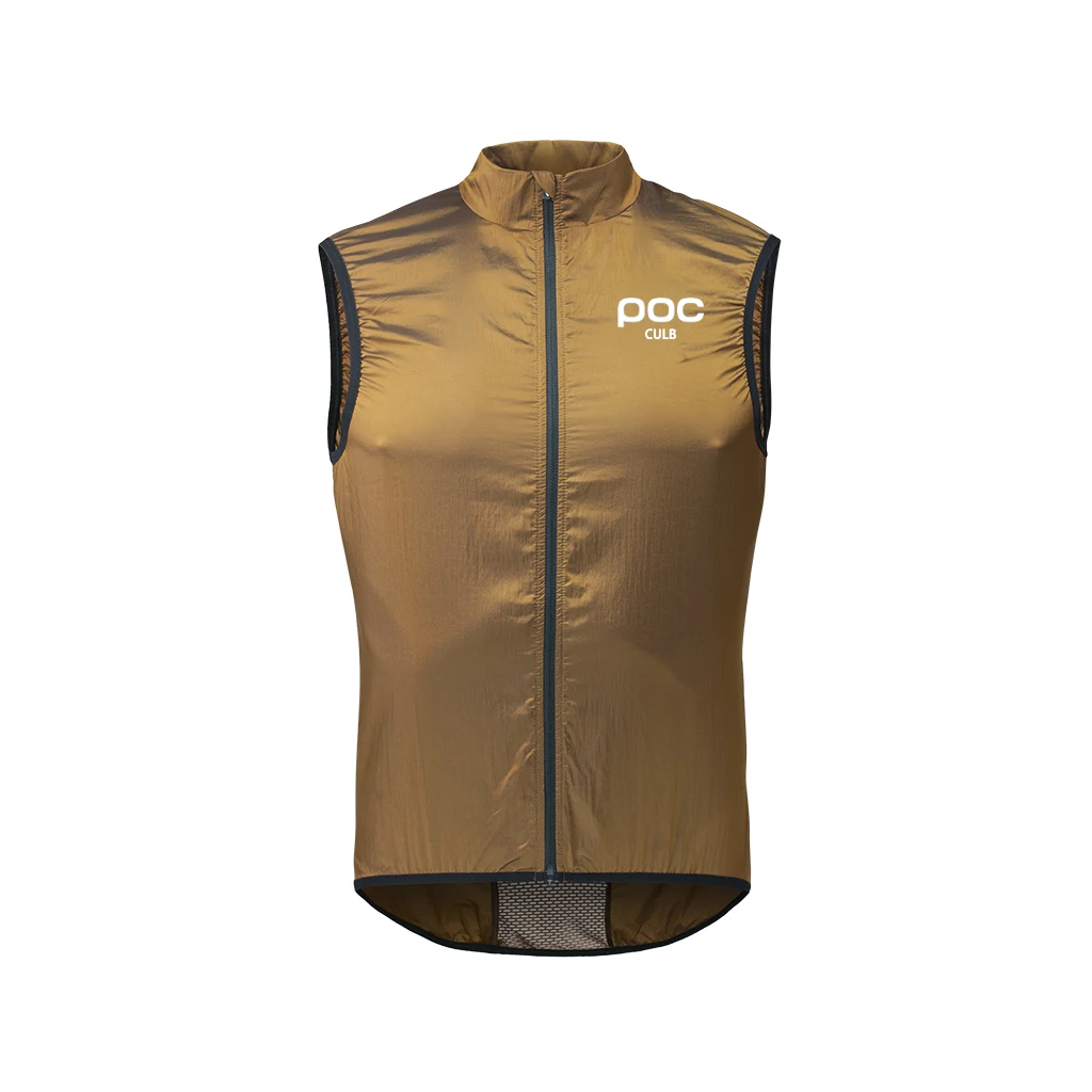 The 2024 new CULB POC road cycling ultra-thin windproof charging vest can be customized for free