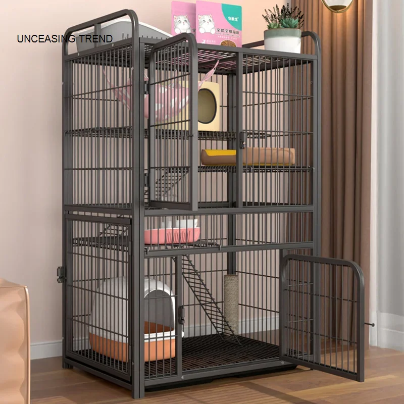 Cat Cage Three Floors Large Free Space Wholesale Cat Cage Luxury Cat House Cat House Cat Nest Cat Climbing Frame