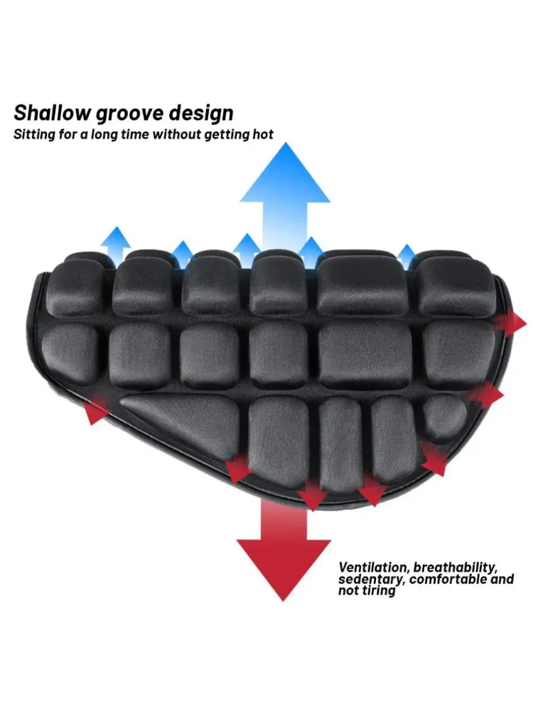 AliExpress NONE Motorcycles Seat Cover Cushion EVA Foam Soft Comfortable Relief Seat Cushion Universal for Motorbike Electric Bike Air Seat