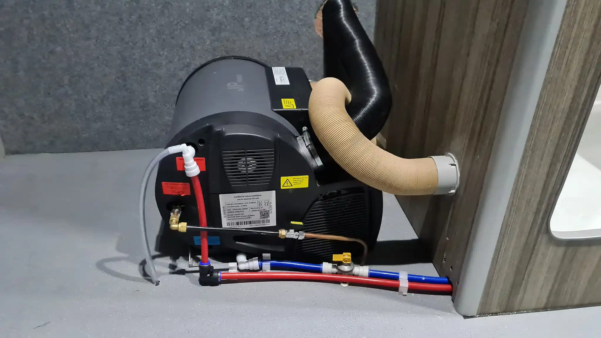 JP Combi 6kw Electric LPG Heater Air and Water Combi Heater for MOtorhome Caravan Similar to Truma