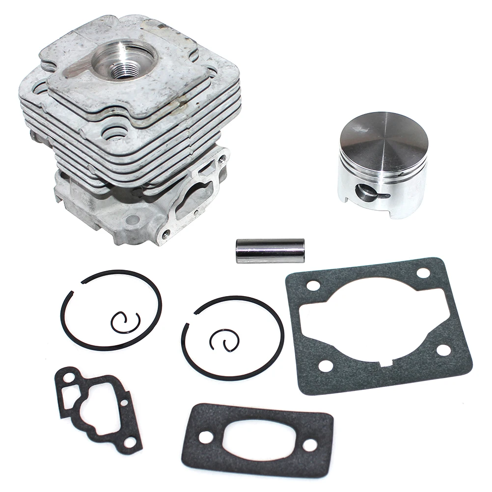 

Cylinder Piston Kit 45mm for Oleo-Mac 453BP Ergo 753S 753T OS530 Ergo OS550 Ergo Efco 8530IC 8535 8535 Ergo 8550 Boss 8753BAV