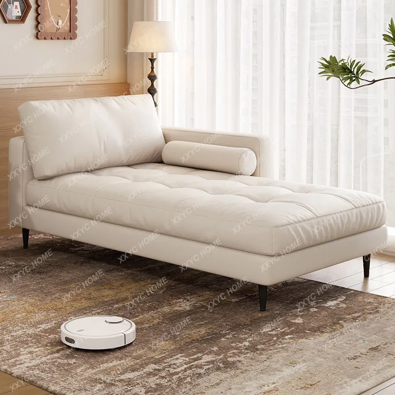 Lounge Lazy Chaise Chair, Leisure Bedroom, Single Chaise Recliner Sofa