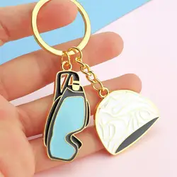 Swimming Theme Keychain Swim Goggles Keychain Swimming Lover Hat Pendant Sports Bag Pendant For Diving Competition Souvenirs