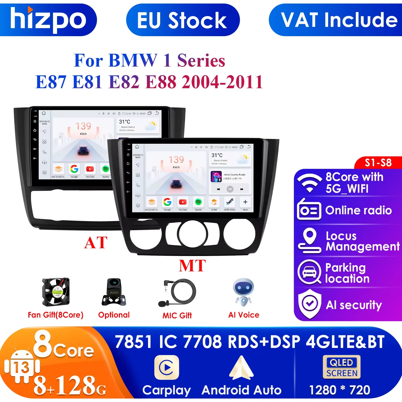 Carplay 4G-LTE 9