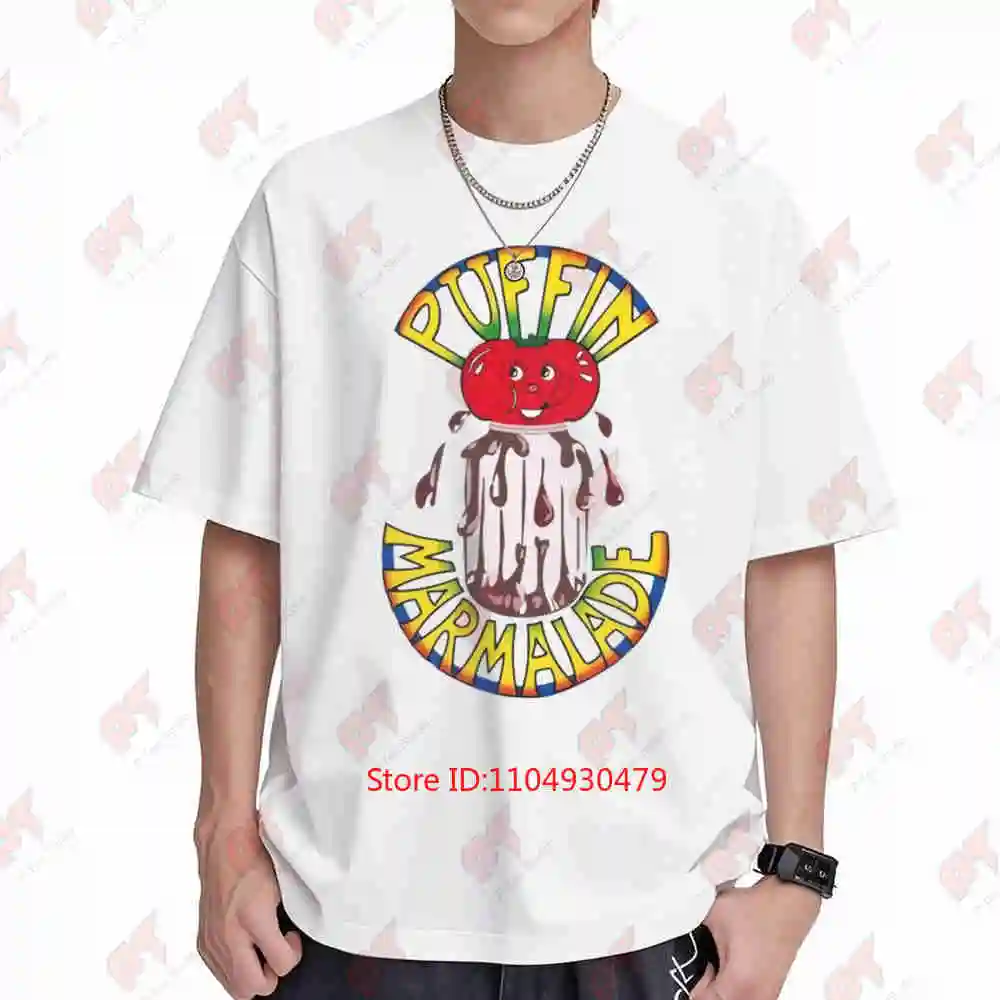 Puffin Marmelade Terence Hill Bud Spencer Short Sleeve Tee 100% Cotton T-Shirt