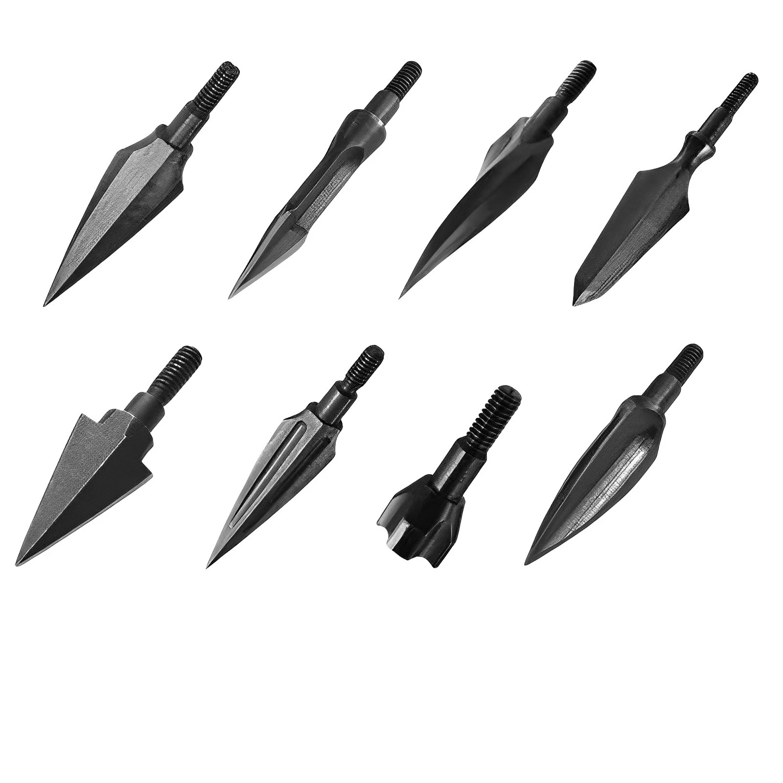 6pcs/lot Arrow Heads Tips Broadheads 100gn/160gn Arrows For Compound Recurve Bow Crossbows Hunting Arrow Broadheads Accessories