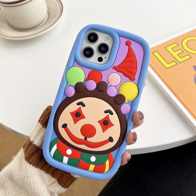 Clown Cartoon Phone Case For IPhone 14 13 11 12 Pro Max iPhone11 Cute Shockproof Cover