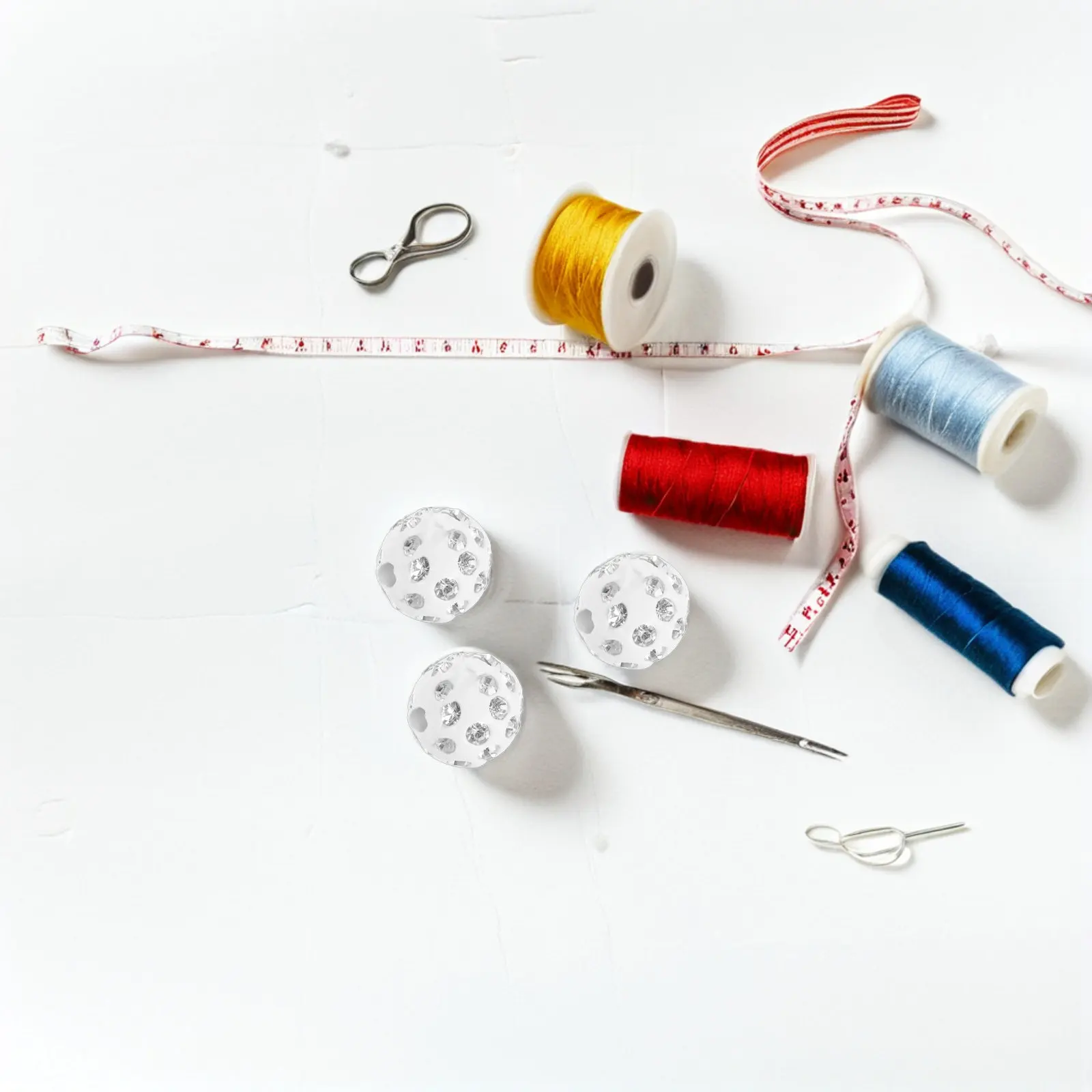 200Pcs Jewelry Making Beads Rhinestone Clay Shiny Round Shamballa Disco Ball Beads Sparkle Bracelets Necklaces Earrings