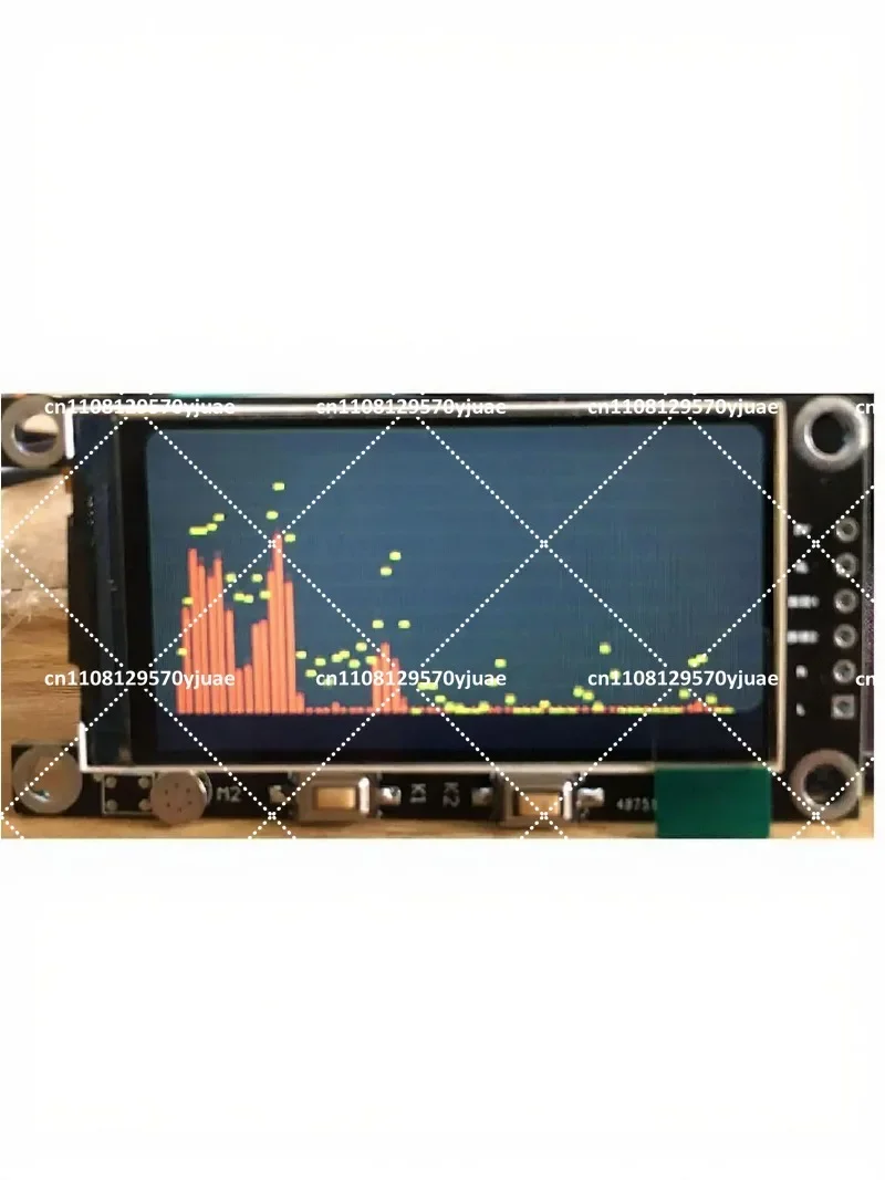 

Voice Activated Audio Pickup Module Analog VU Meter Color Spectrum LCD Display Sound Level Analyzer