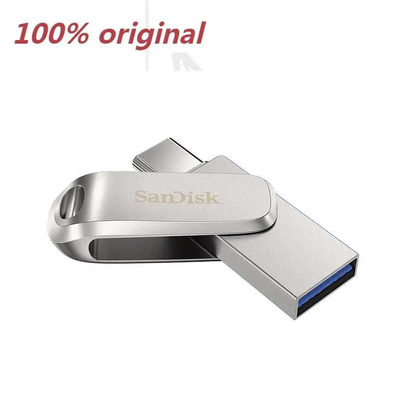 SanDisk-ミニメタル高速ペンドライブ,USB 3.1フラッシュドライブ,タイプC,otg,32GB, 64GB, 128GB, 256GB, 512GB,テラバイトGB