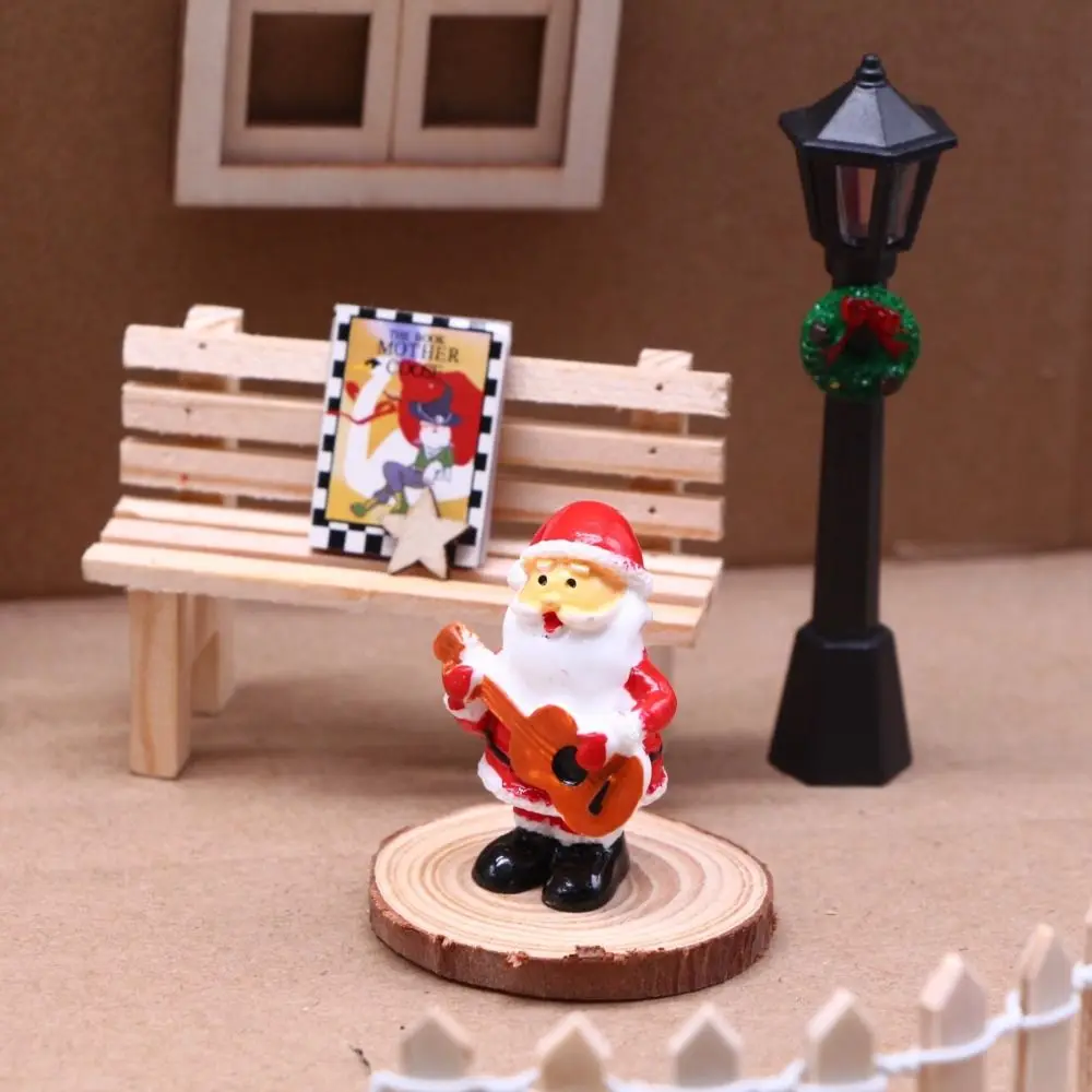 Mini Doll House Christmas Furniture Decoration Set Christmas Decorations High-Quality Dwarf Door Decoration Colorful