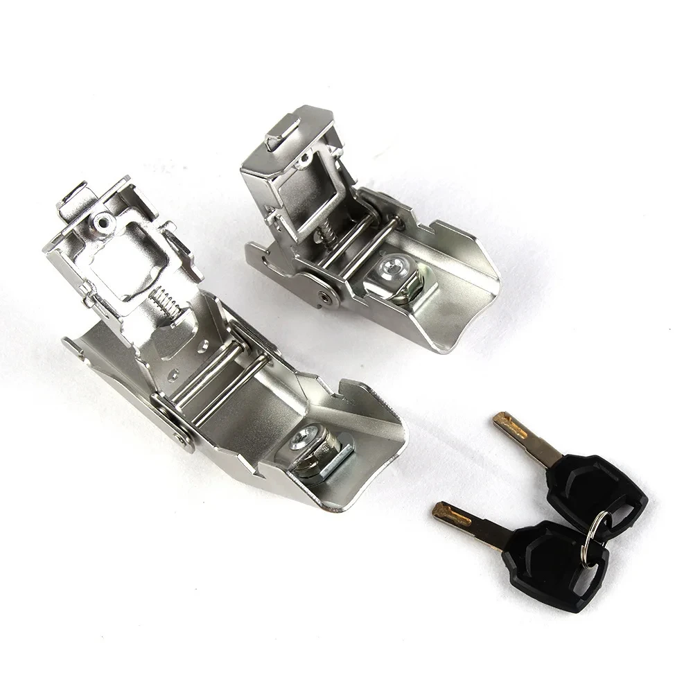 Universal 25L-100L Motorcycle Luggage Trunk Top 38L Box Side Case Storage Toolbox Key Lock Replacement Motorcycle Accessories