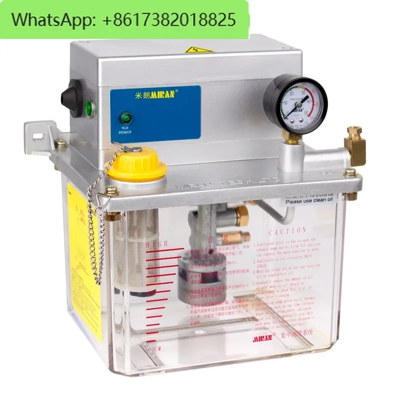 MIRAN Automatic Lubrication System 3L Volumetric Lubrication Oil Pump for CNC Machine