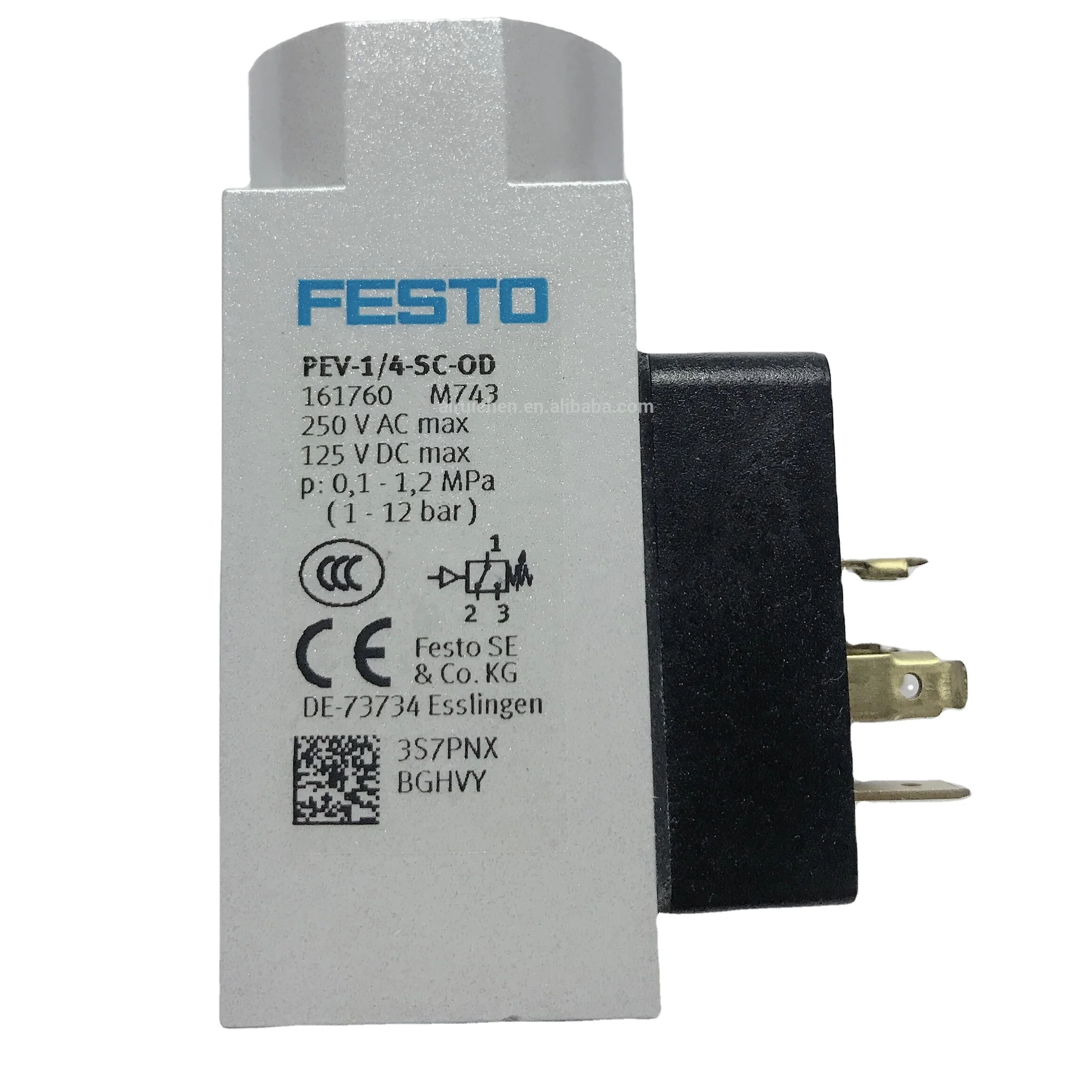 

New and Original Pneumatic Components 9964 MFH-3-1/4 Solenoid Valve for FESTO