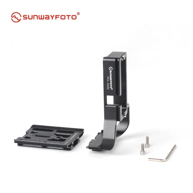 SUNWAYFOTO L-bracket PCL-1DXII Tripod Head Quick Release Plate for Canon 1DX 1DXII L-bracket Specific Aluminum Quick Release Pla