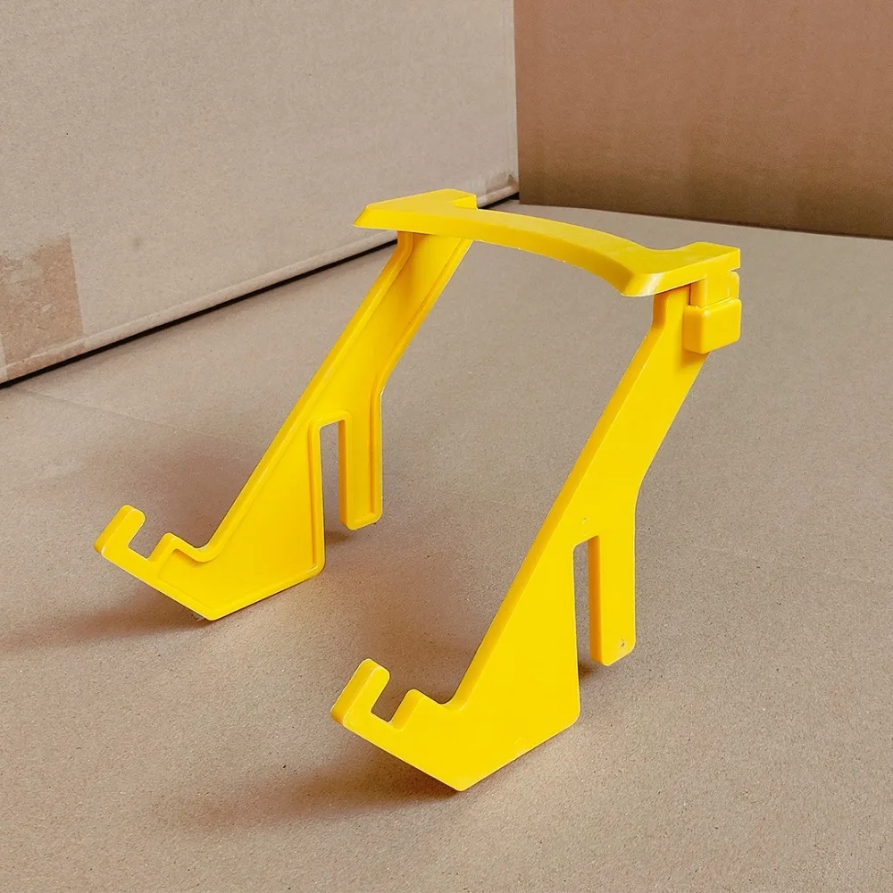

Yellow Honey Bucket Holder Resistant To Deformation Reusable Honey Jar Stand Plastic Honey Bucket Clamp Beekeeping Utensils
