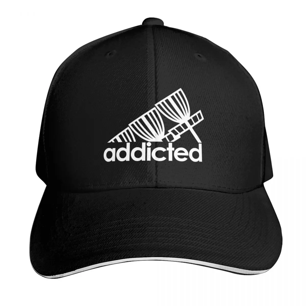 Addicted Baskets - Funny Disc Golf Baseball Cap Bobble Hat Trucker Cap Hat Baseball Cap Horse Hat Baseball For Men Women's