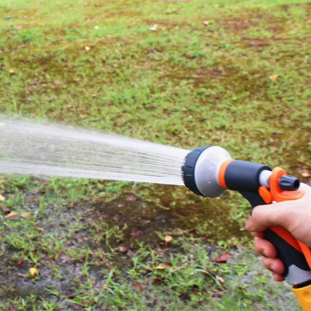 High pressure Lightweight Durable plastic spray gun with adjustable water output mode for household gardening irrigation