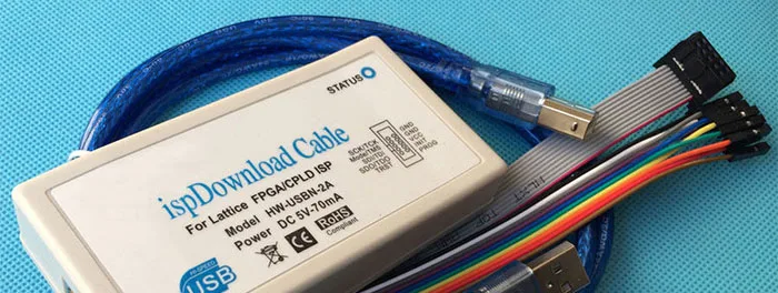 USB Isp Download Cables JTAG SPI Programmer for LATTICE FPGA CPLD development board