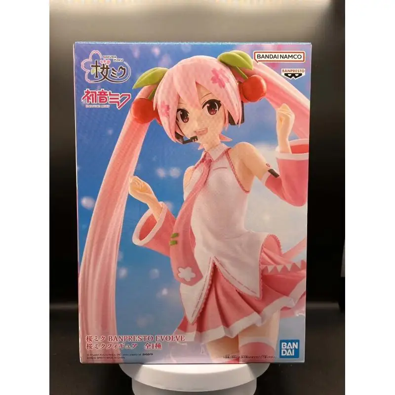 Banpresto EVOLVE Hatsune Miku – Figurine de collection, statue, jouet anime, cadeau pour les fans, figurine d'action Bandai, figurine anime de collection
