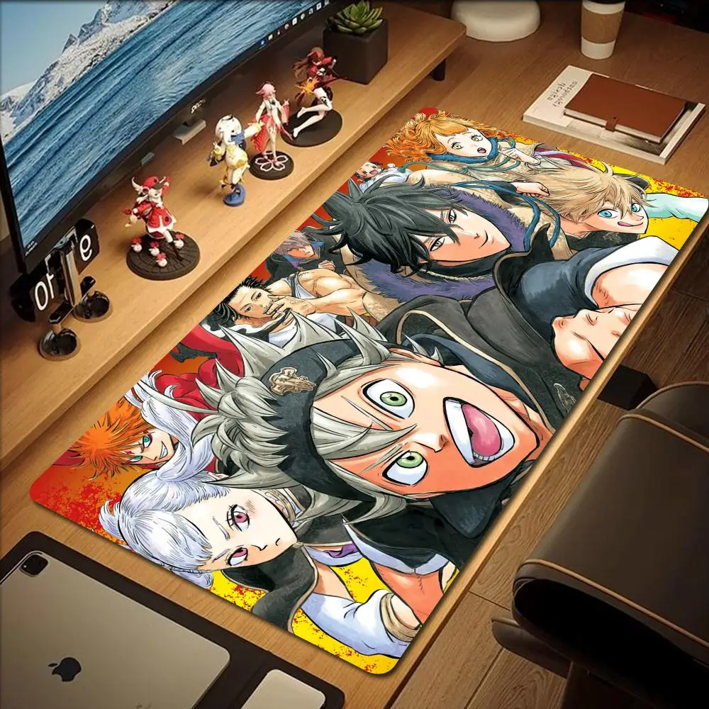 

Black Clover Mouse Pad Gaming Mousepad Pc Accessories Keyboard Mat Desk Protector Mats Anime Mouse Pads