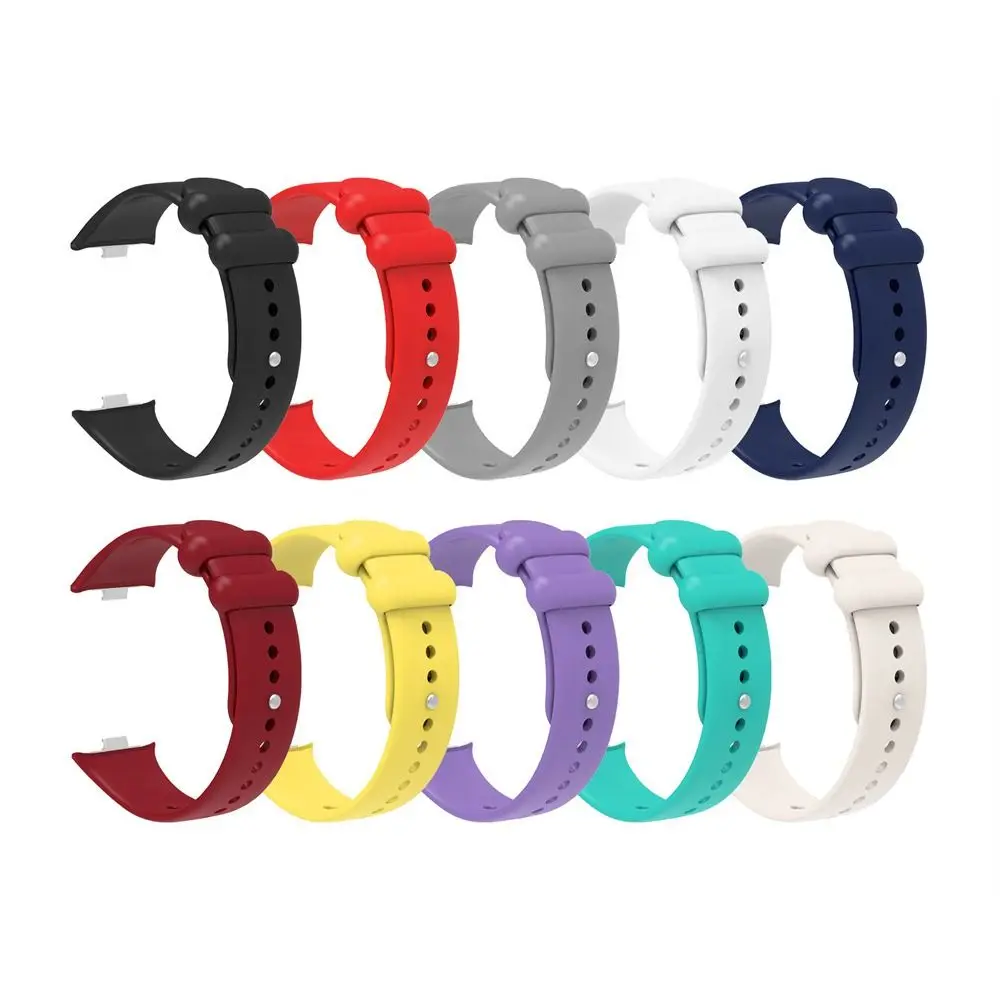 Soft Replacement Silicone Strap Smart Watch Wristband Watchband Accessories Bracelet for Xiaomi Band 8 Pro Watchband