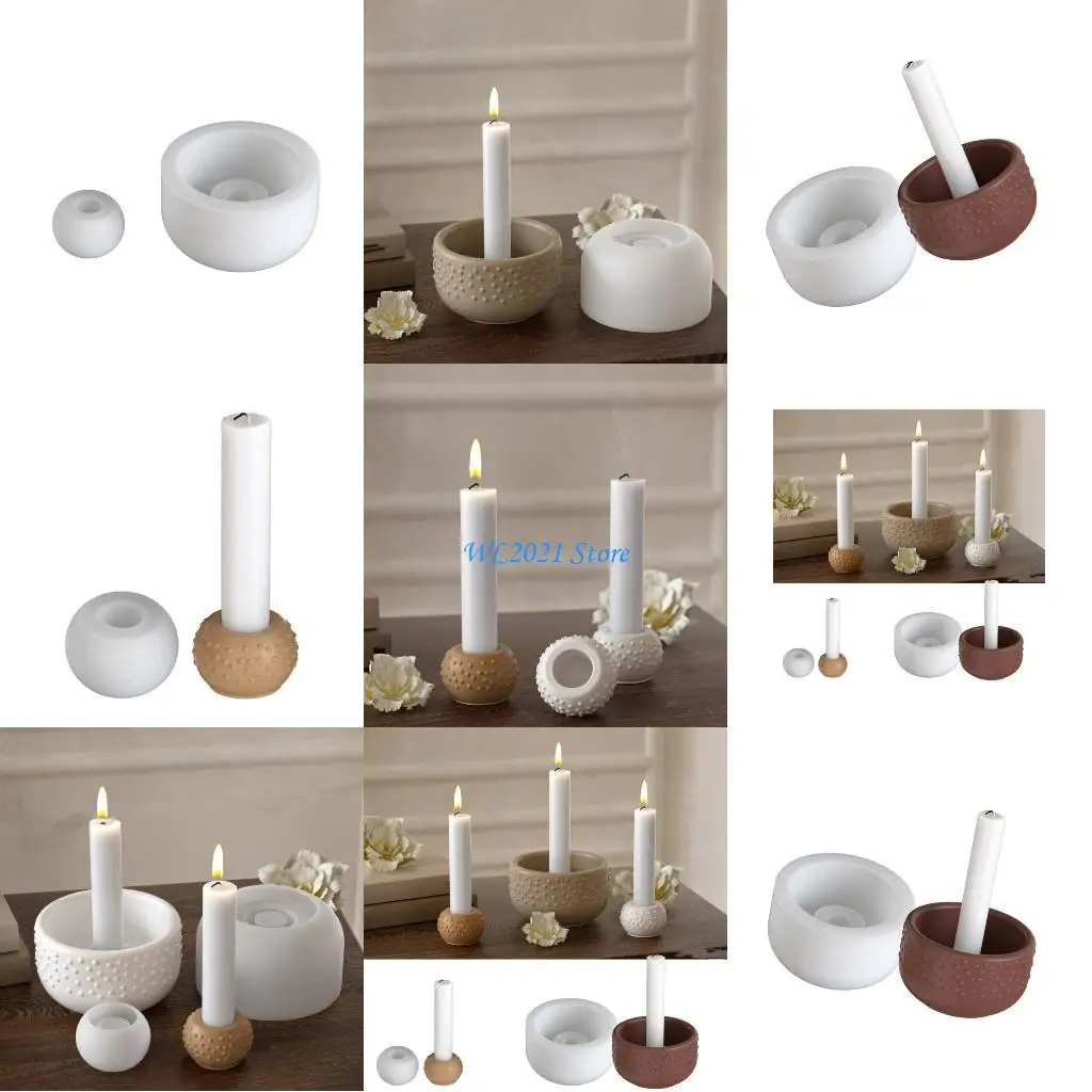 

G5GC Artistic Dot Silicone Mold Reusable For Resin Concrete Jewelry Making Craft Projects