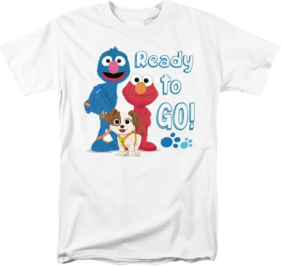 Sesame Street Furry Friends Forever Furry Friends Unisex Adult T Shirt Collection