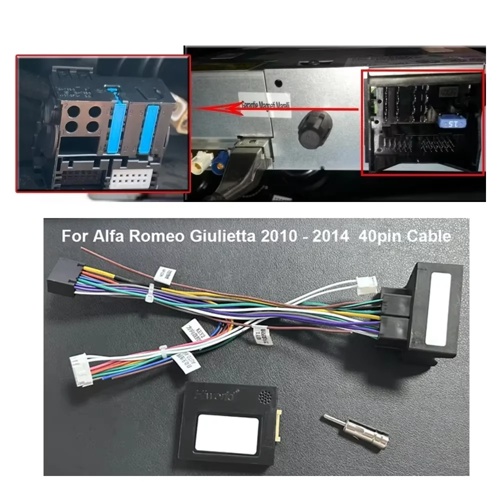 For Alfa Romeo Giulietta 2010 - 2014 Cable 40-pin