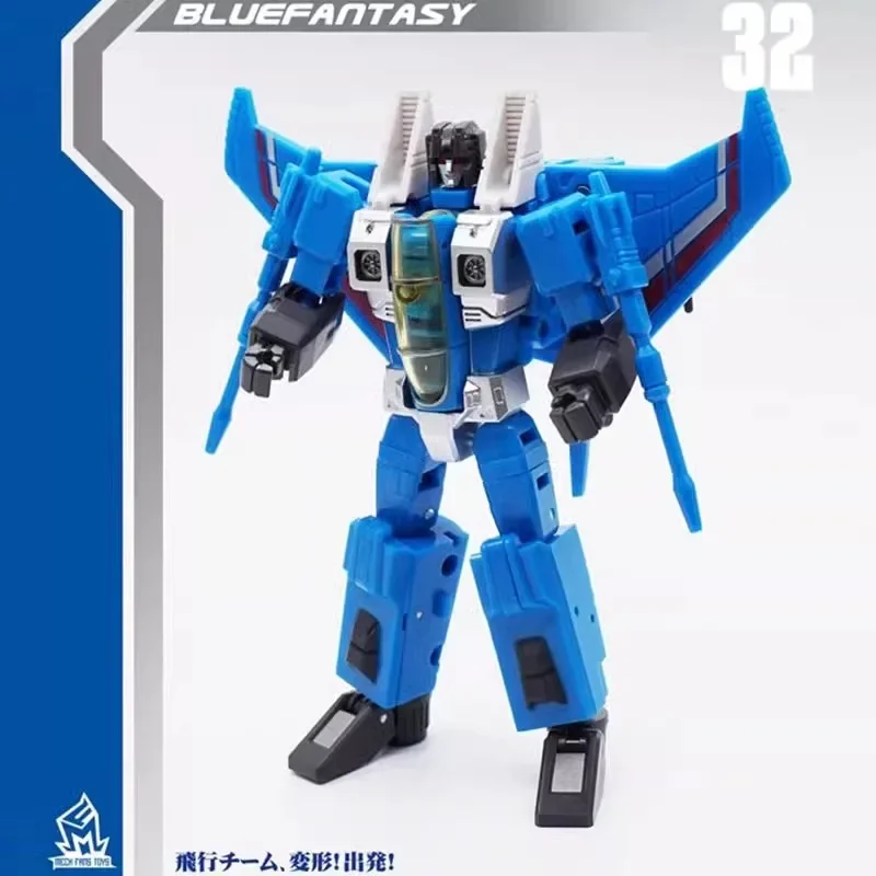 Mechfanstoys การแปลง MFT MF-F01 F-01 MF32 MF31ทีมบิน MF33สตาร์สตัดธันเดอร์แคร็กเกอร์สกายวาร์ป3ชิ้น/ชุดตุ๊กตาขยับแขนขาได้