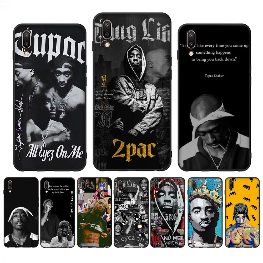 Rap Singer T-Tupac Shakur Phone Case For Redmi Note 4 X 5 A 6 7 8 Pro T 9 Pro 9S 10 Pro 11 Pro 11S 11Epro PocoM3pro