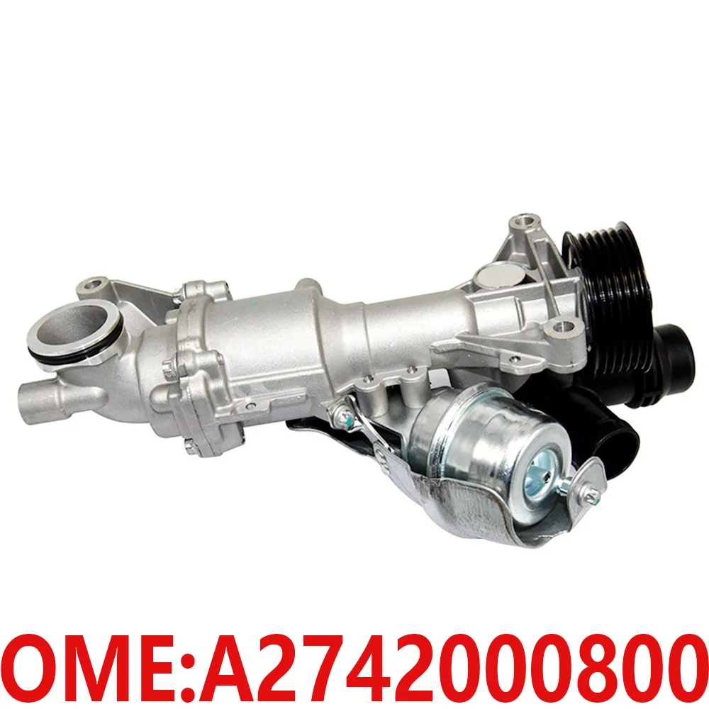 For Mercedes Benz A2742000800 A2742001407 M274 W447 SLC250 SLK300 GLK250 C300 C350 GLC350 electric engine water pump auto parts