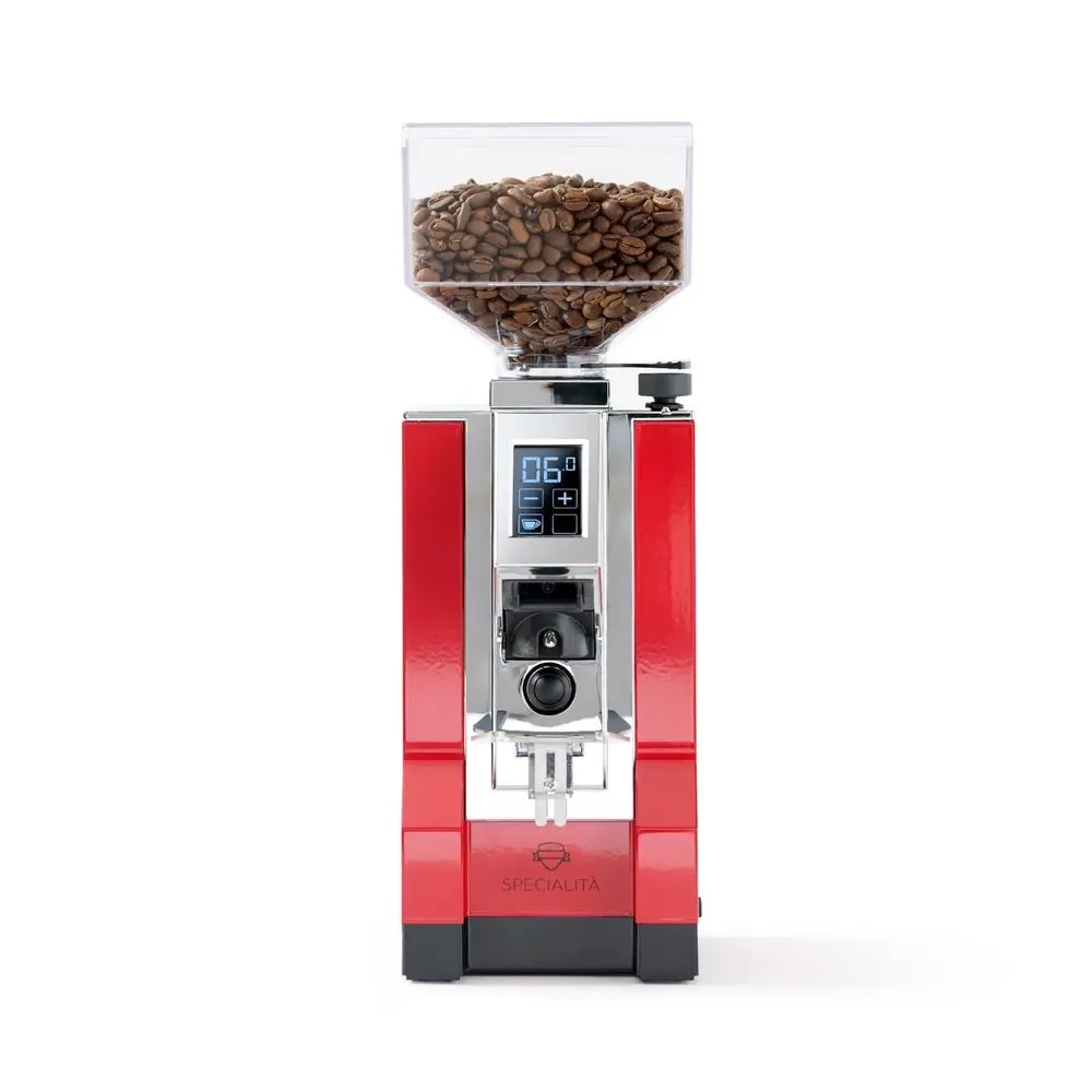 

Mignon Specialita Espresso Grinder SoundInsulated Stepless 55mm Burrs Touchscreen Ferrari Red