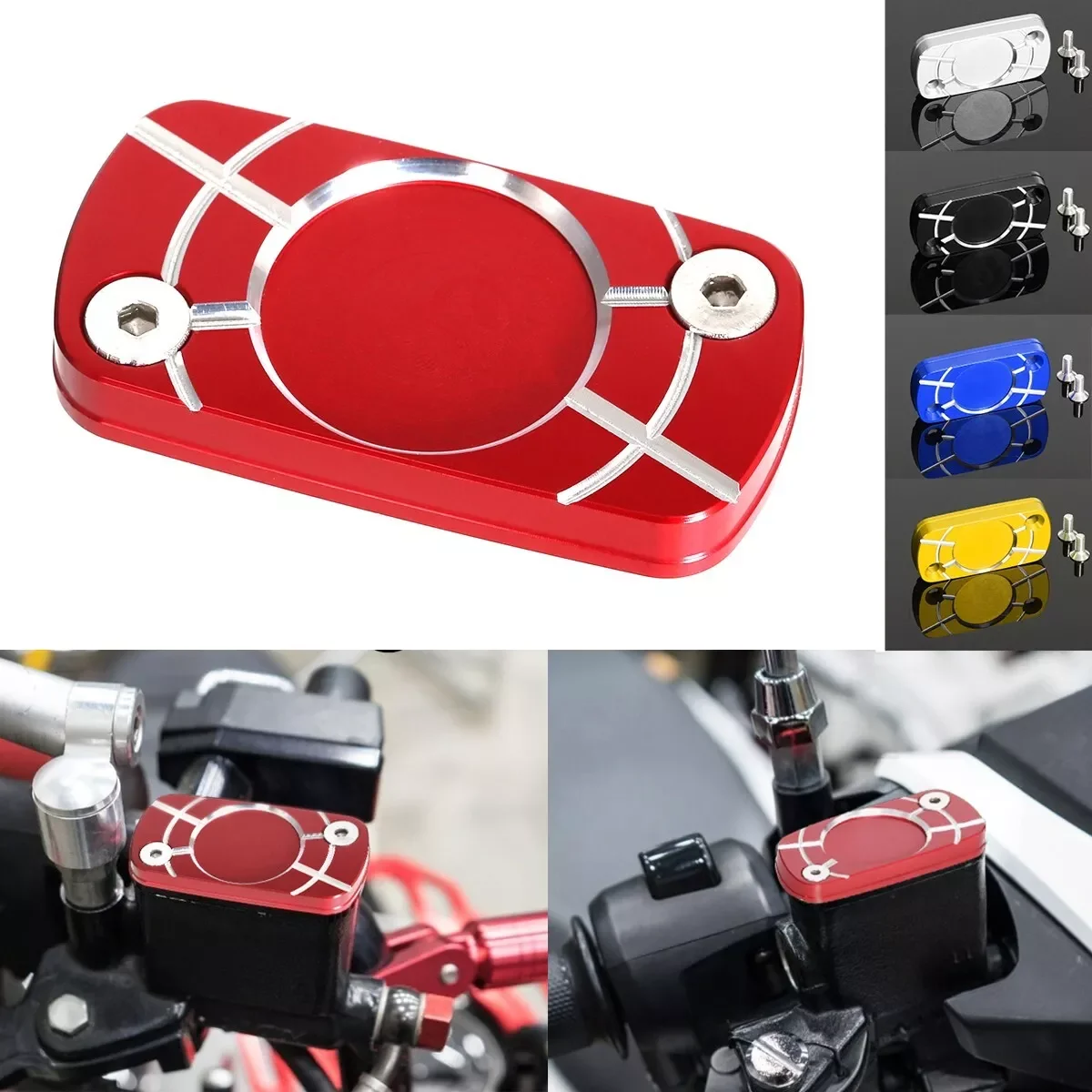 Front Brake Fluid Reservoir Cap For Honda CRF125 CRF150F SUPER CUB110 CLICK 150 160 STD DAX125 CT125 MONKEY125 WAVE 100 110 125