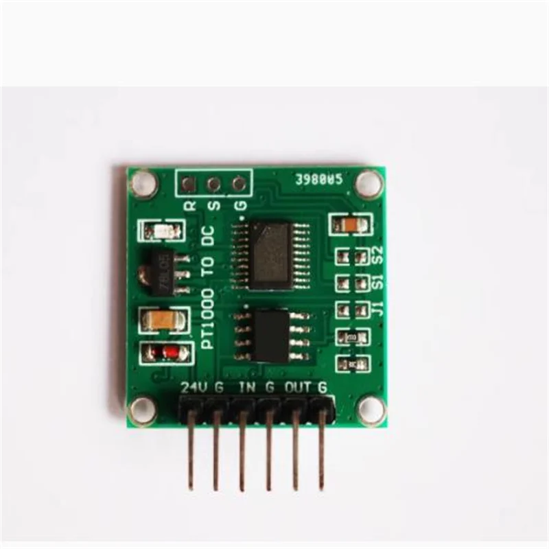 Thermal resistance to voltage PT1000 conversion 0-5V 0-10V linear conversion temperature transmitter module board