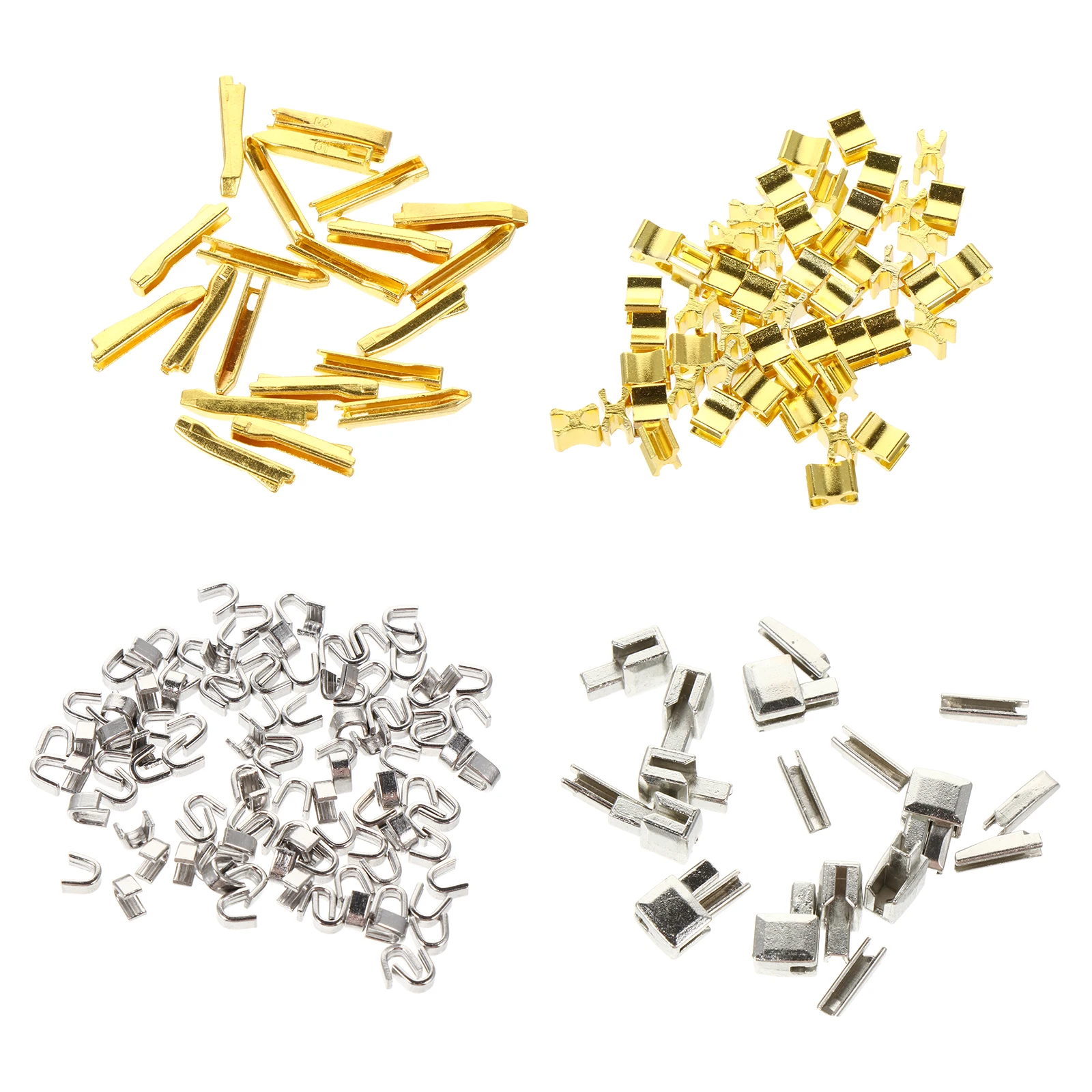 

1Set Tent Zipper Repair Kit Premium Alloy Durable Replacement Stops Insertion Pins for Jackets Bags Luggage Backpacks