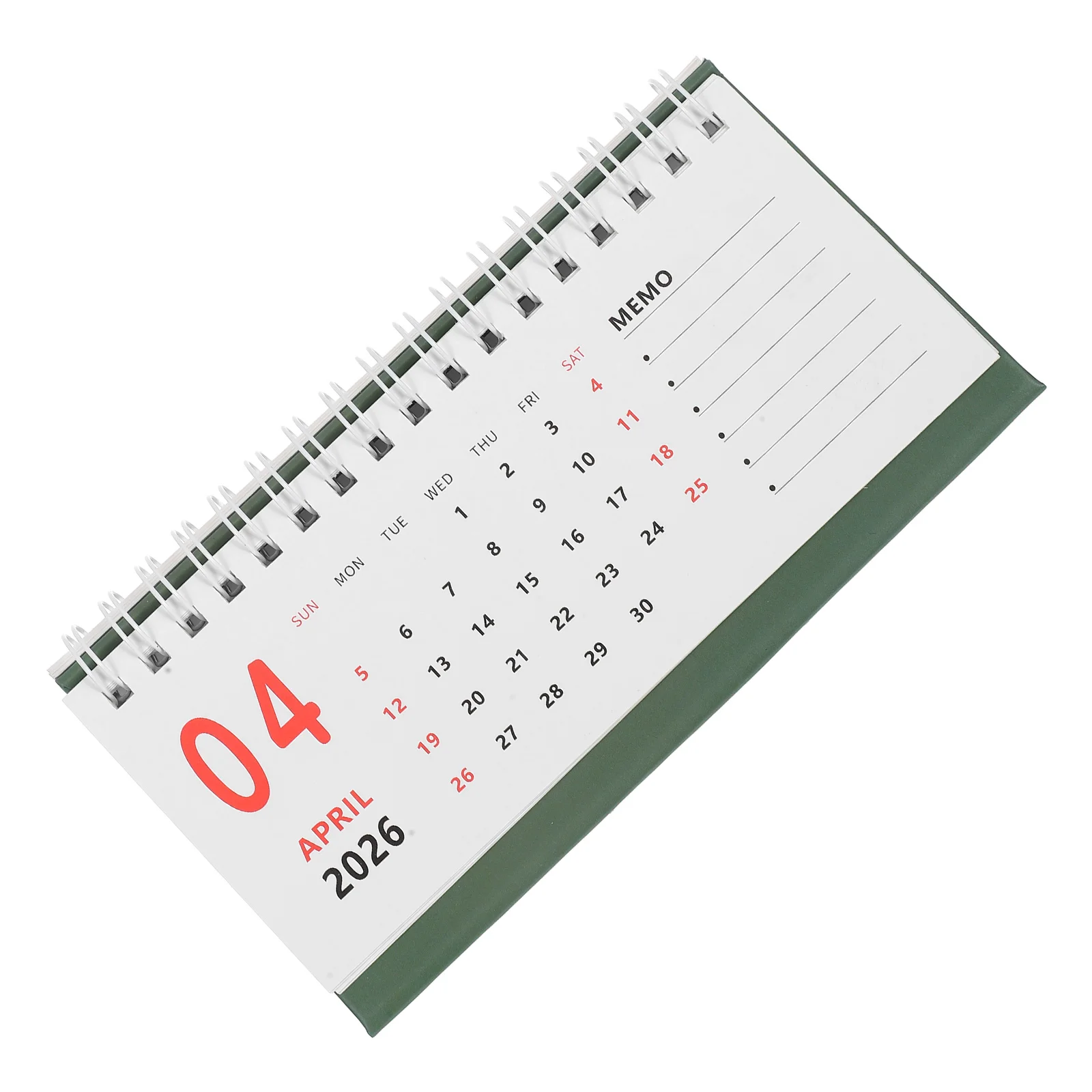 

18-Month 2025-2026 Desktop Mini Standing Flip For Office Home School Scheduling Supplies Small Wall-Hangable Foldable Planner