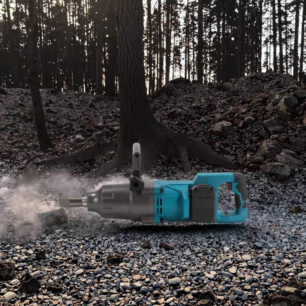 Cordless Industrial Heavy Duty DIY 5000 N.m High Torque Brushless Impact Wrench 1 Inch 40V Car Repair Tire Removal