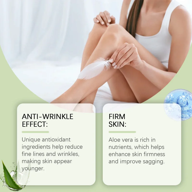 

Aloe Vera Cream For Firming & Moisturizing, Gently Nourishes Facial Skin, Enhances Glow, Hydrates, Moisturizes