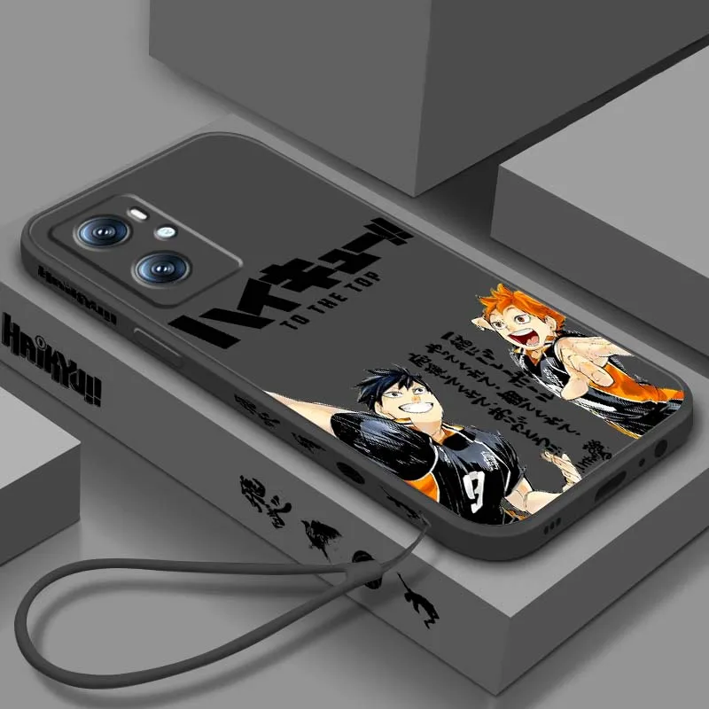 

Anime Haikyuu Hinata Shoyo hot Phone Case For OPPO Find X5 A11 A16K A53 A98 A3 A57 A72 A73 A96 A74 A9 A5 5G Liquid Left Rope