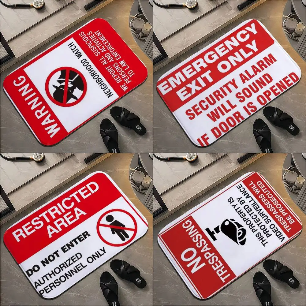 

Please Clear Dog Poop Warning Metal Tin Signs Park Floor Mat Printed Large Carpets Room And Bedroom Carpets Bathroom Anti Slip