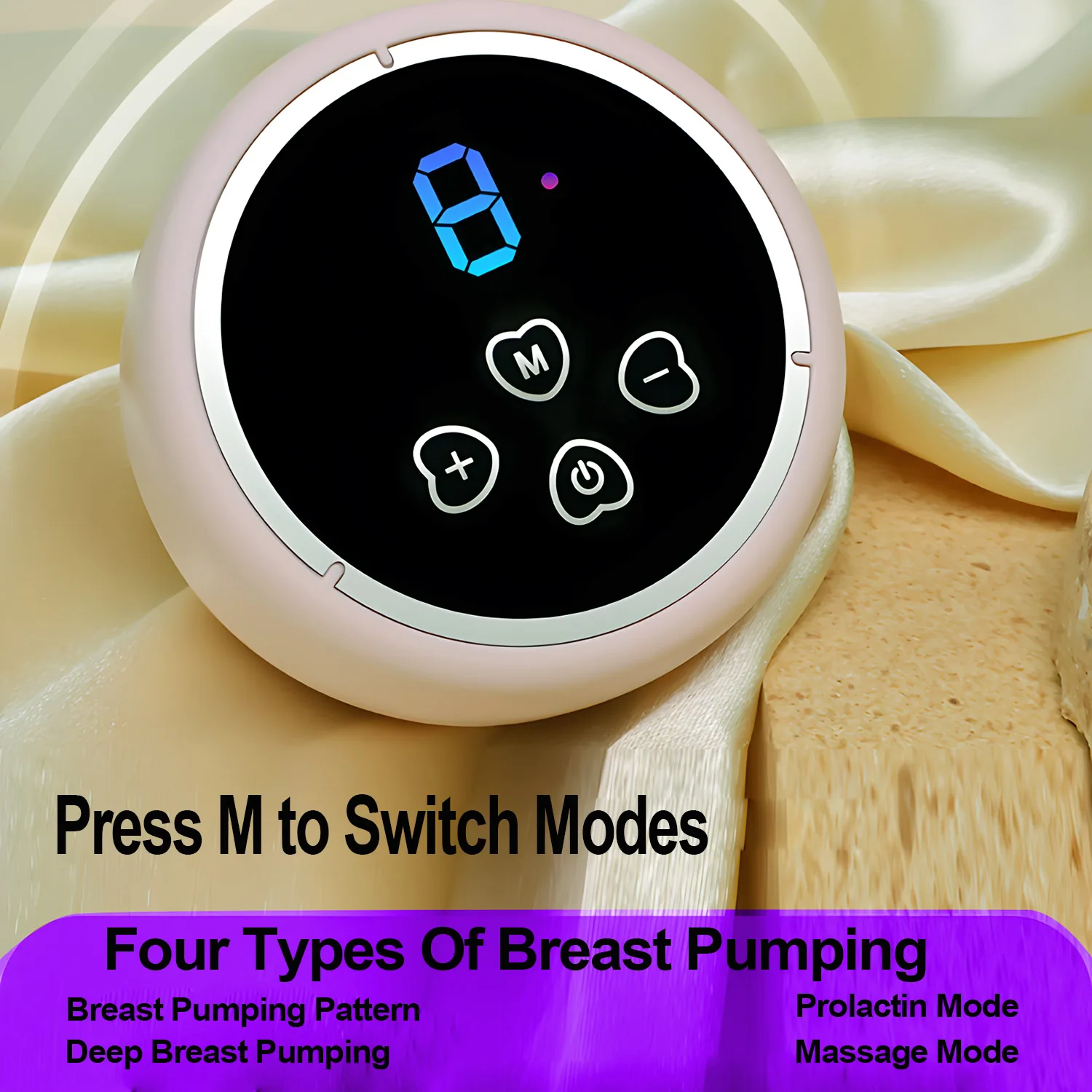 Pompa ASI Portabel Listrik Cerdas Terintegrasi Pompa ASI Hisap Tinggi ASI Pasca Persalinan Fortable Tanpa Rasa Sakit Senyap