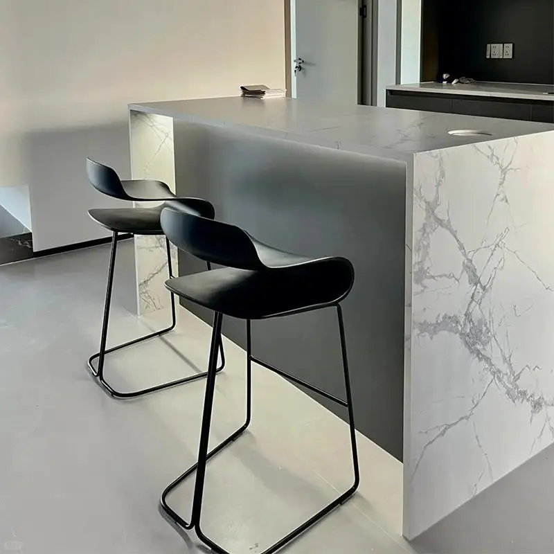 

Барный стул в ретро-стиле, удобный для ресепшена, вечеринок, отдыха, современный высокий стул, минималистичный, для взрослых, мебель для бара (табуреты)