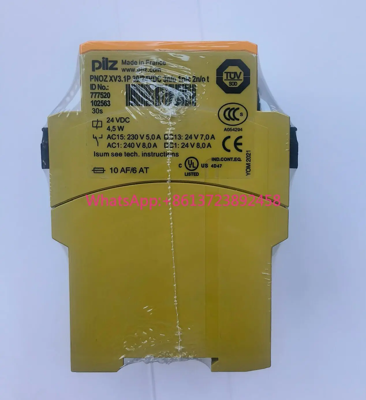 PNOZ XV3.1P 777520 Safety Relay New in stock