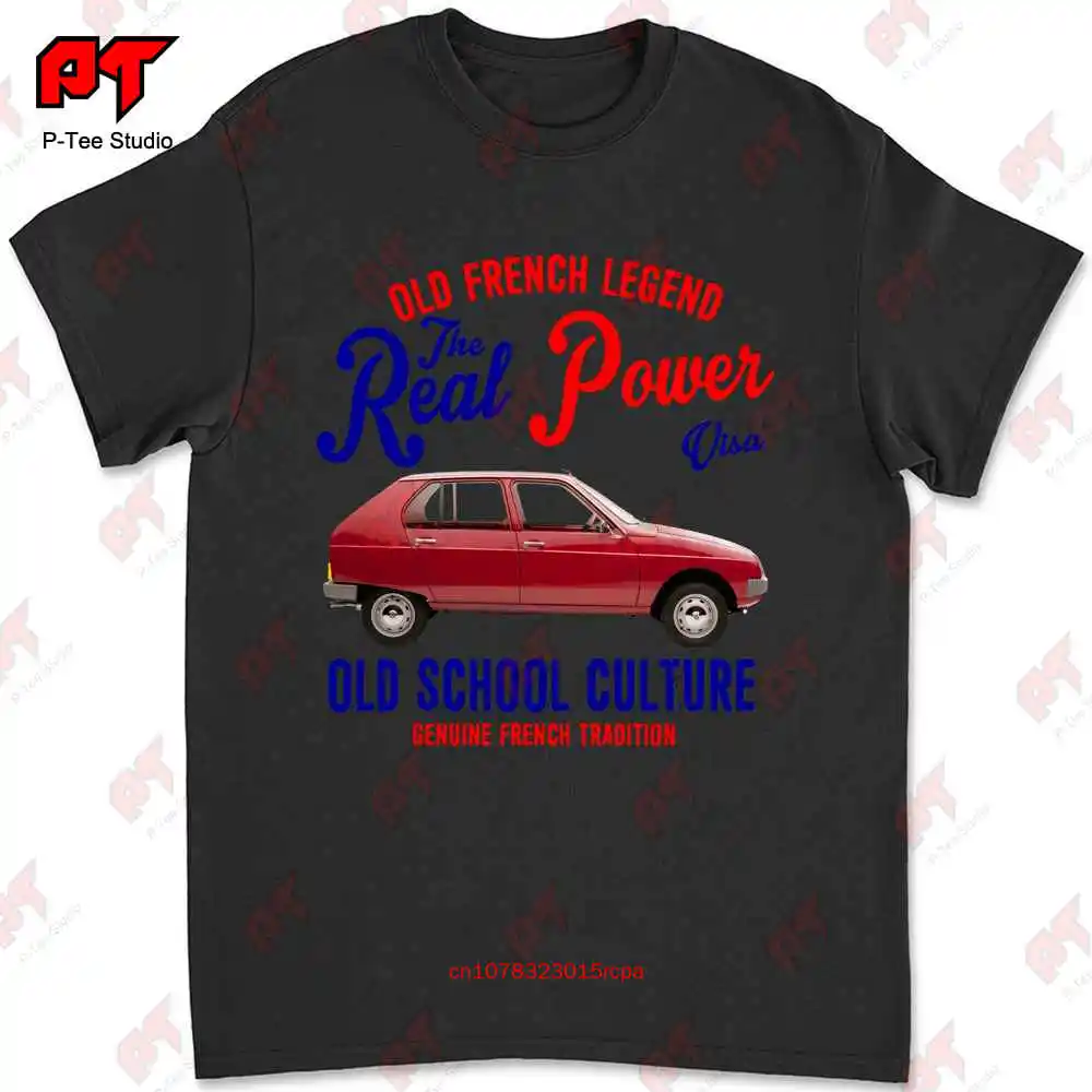 French Car Visa T-shirt UYHM