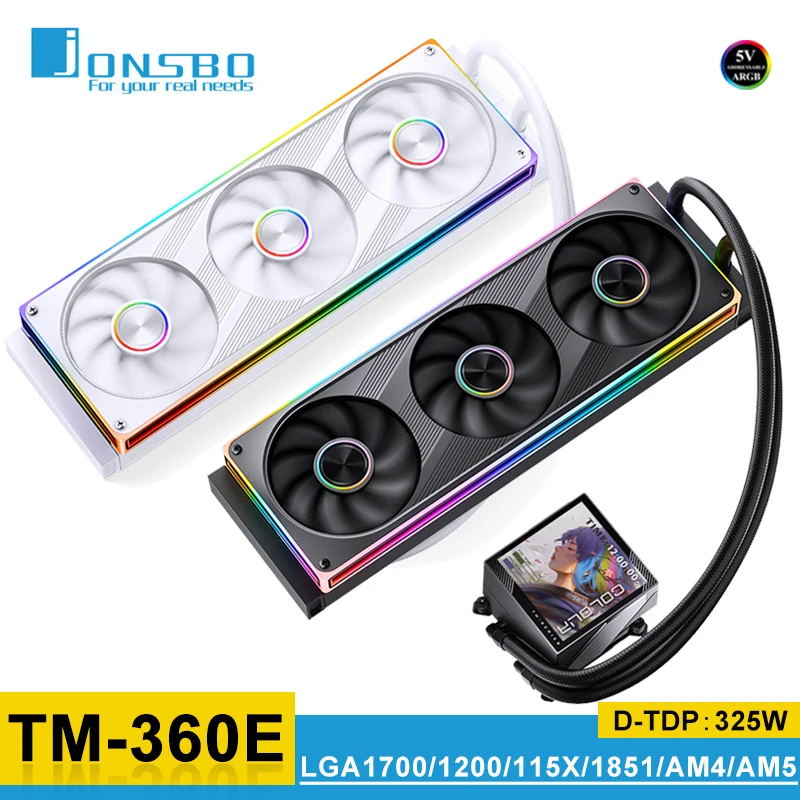Jonsbo TM-360E Integrated Water-cooled Heatsink PWM Computer