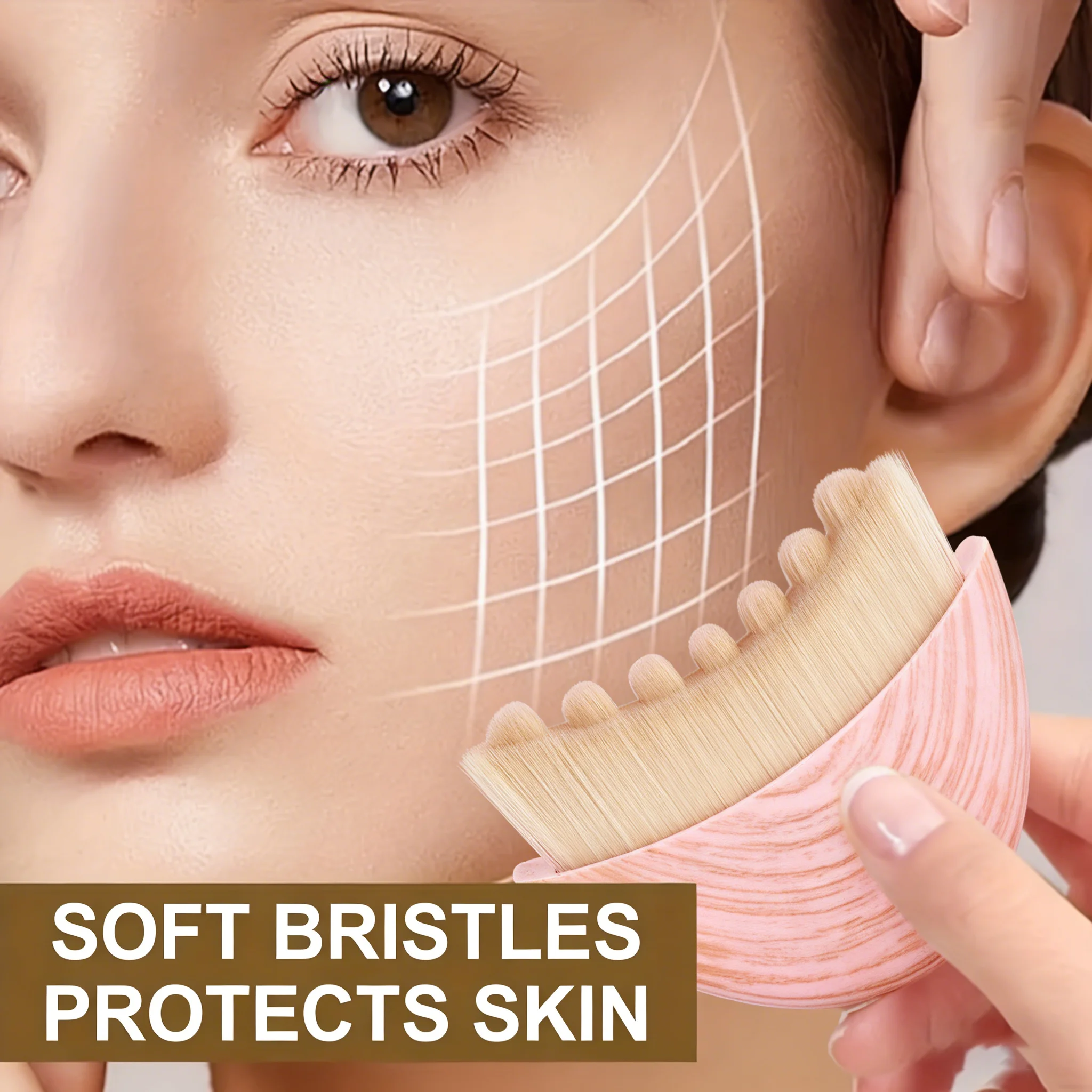 Conjunto de cuidados faciais