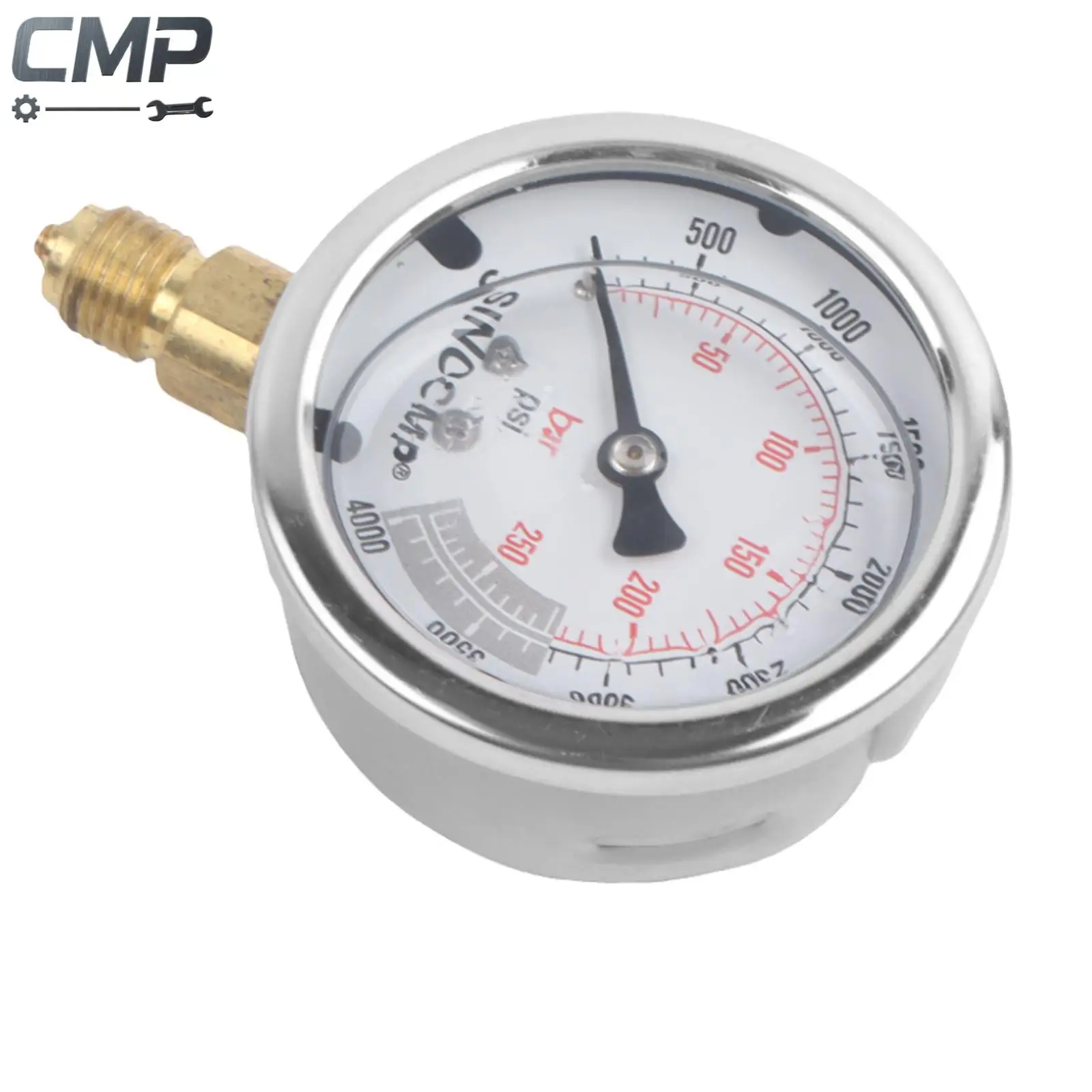 Hydraulic Gauge 25mpa/0-250bar/0-4000psi For Pump Compressor Hydraulic Presses Machinery Water Oil Pressure Gauge ﻿