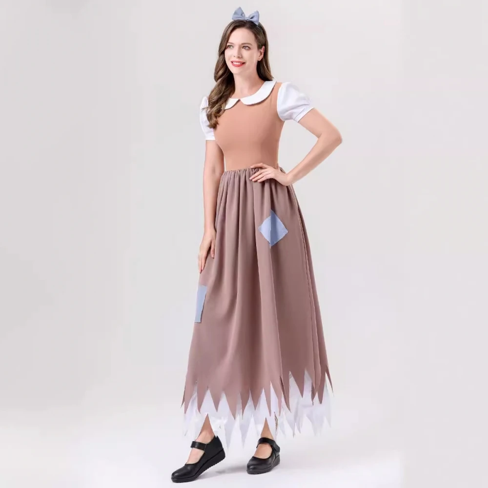 Adulto loween empregada dr fada t s trajes neve branca princ dr roupas tradicionais chinesas femininas